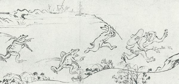 鳥獣戯画　新修日本絵巻物全集4 昭和52年発行 鳥獣戯画 新修日本絵巻物全集4 昭和52年発行