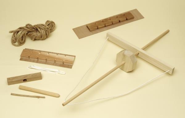 火起こし器セット（「舞切り式」1セット・「ひも切り式」1セット