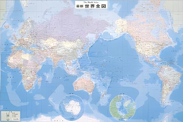 最近世界地圖 最新世界大地圖 / [Latest World Map].: Geographicus Rare
