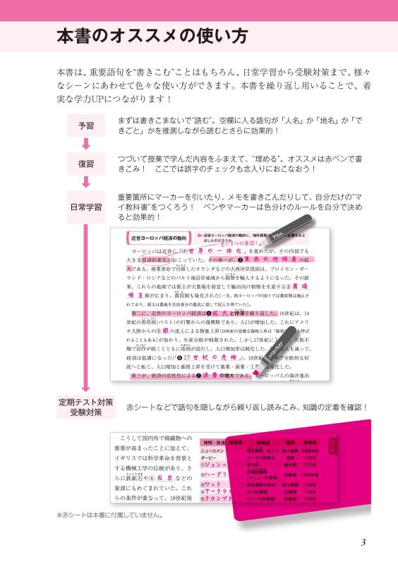 世界史探究 書きこみ教科書詳説世界史（世探704準拠） | 山川出版社