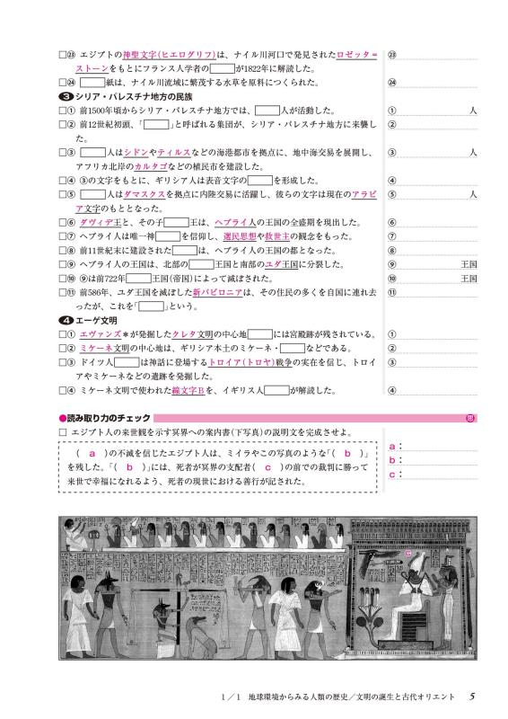 世界史探究 新世界史チェック＆チャレンジ（世探706準拠） | 山川出版