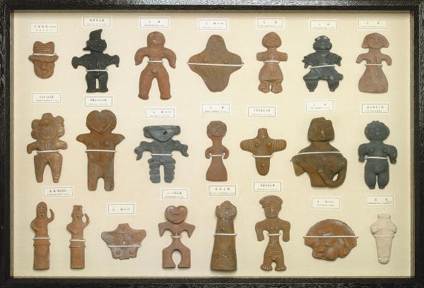 山の工房作品　青い埴輪 山の工房作品 青い埴輪 山の工房作品 青い埴輪 山の工房作品